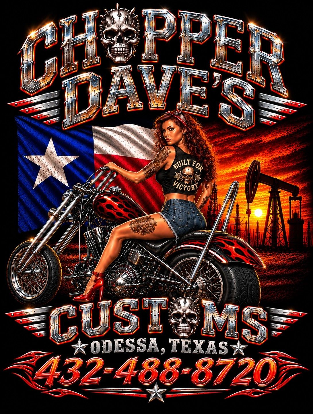Chopper Dave Moto Werkz LLC Motorcycle Shop - Premium Harley Parts